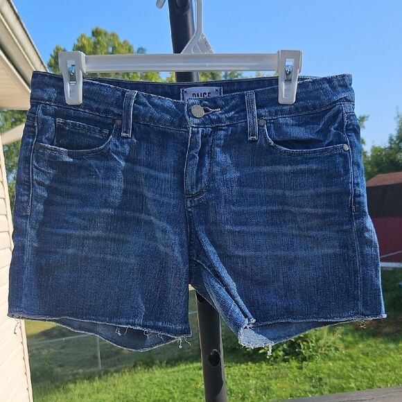 Paige Jimmy Jimmy Denim Shorts – Size 26 - Picture 1 of 8